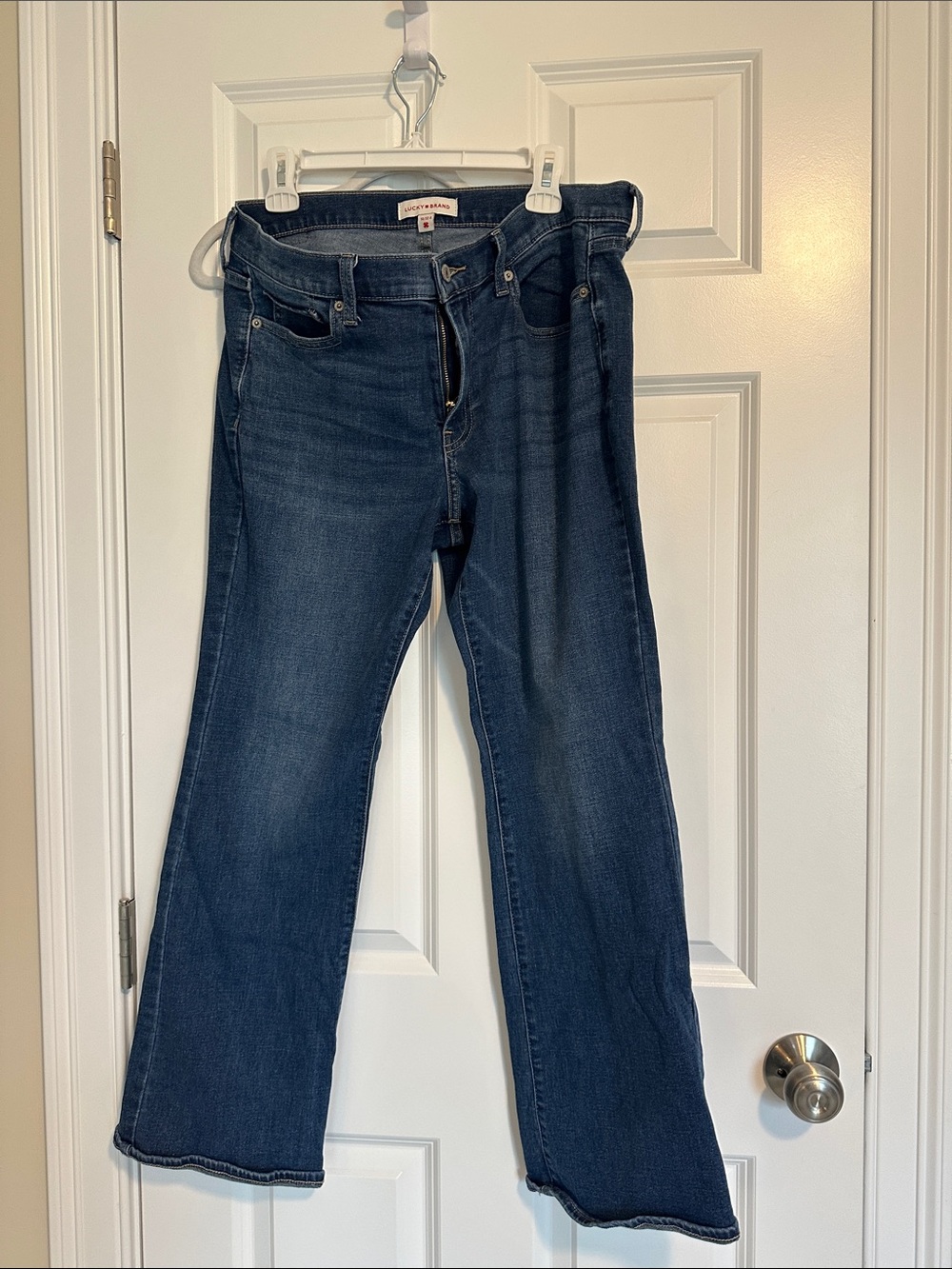 Lucky Brand Women's Medium/Dark Blue Flare Jeans